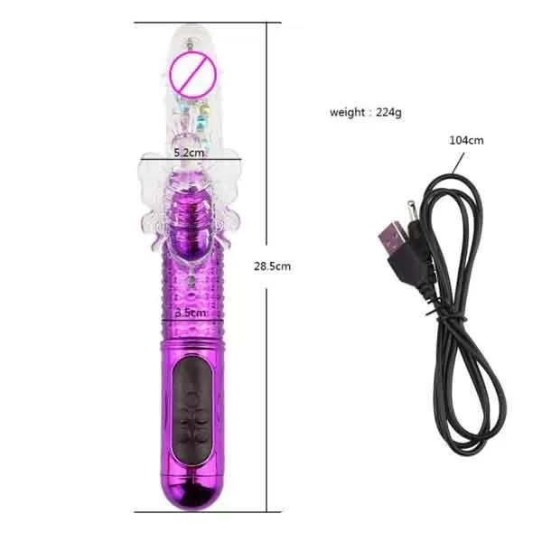 Dương vật giả đa năng Libo pin sạc HÀNG THẬT 4