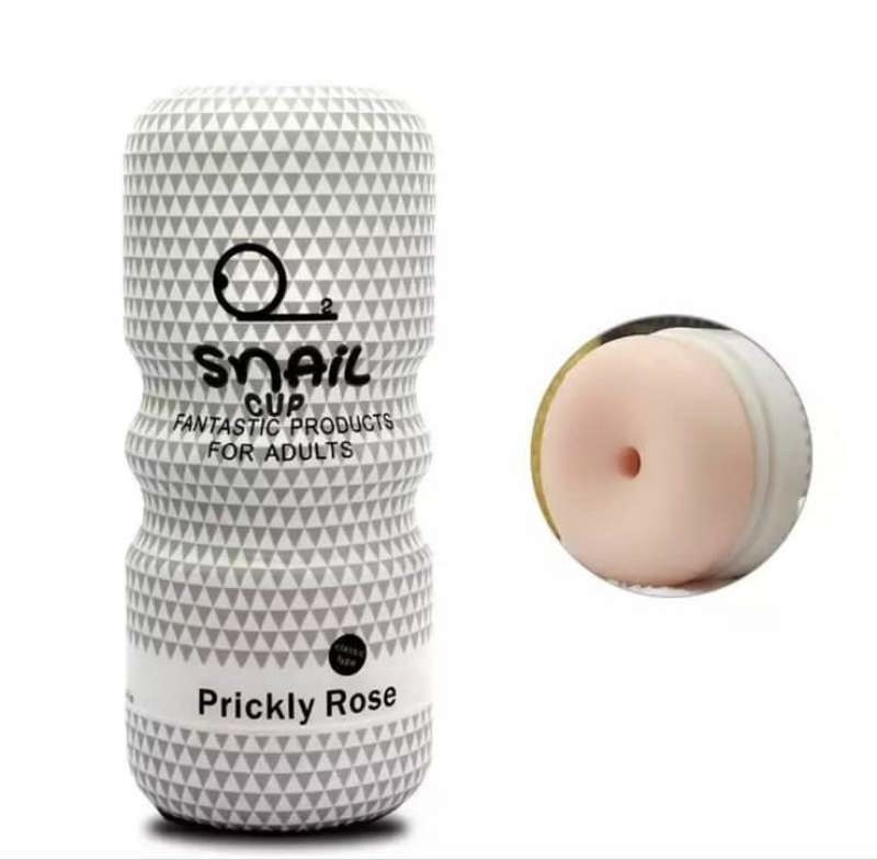 Sextoy âm đạo giả cốc Ốc sên màu bạc 1