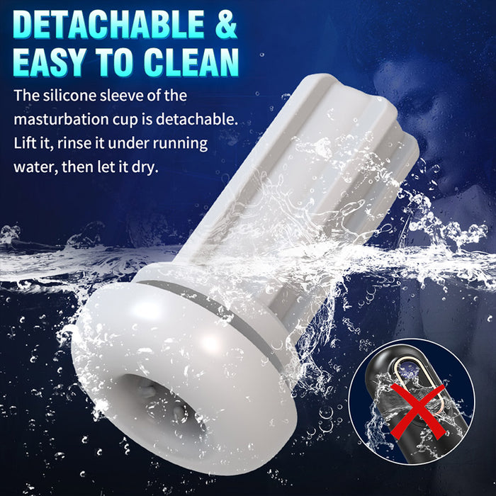 Máy thủ dâm tự động cao cấp DORIS rung hút thụt 8