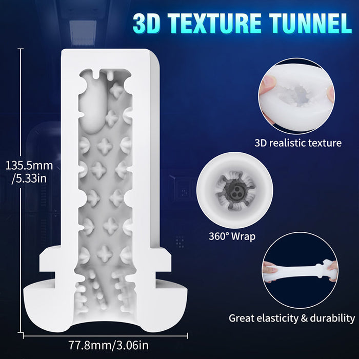 Máy thủ dâm tự động cao cấp DORIS rung hút thụt 13