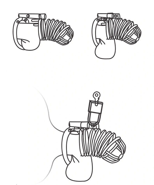 Khóa dương vật Inox không rỉ 3