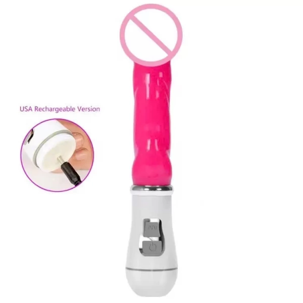 Dương vật giả silicon nhỏ gọn nhiều chế độ rung 6