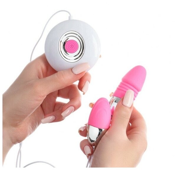 Trứng tình yêu 2 trong một Rung-Hút có hộp 3