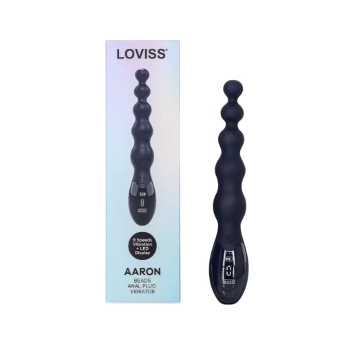 Kích hậu Loviss Aaron Beads Anal Plug rung kích thích