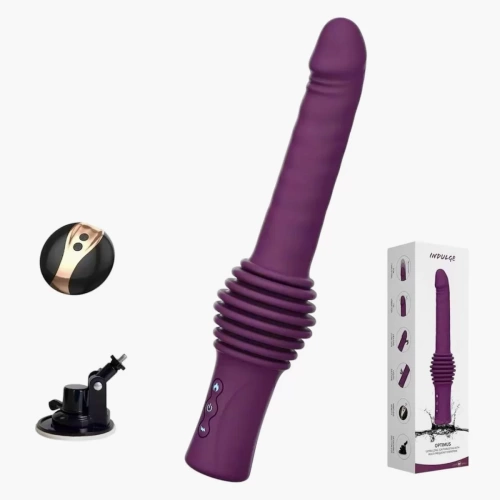 Dương vật đa năng gắn tường rung thụt phát nhiệt có điều khiển từ xa