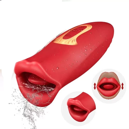 Máy mát xa miệng lưỡi rung bú mút mới lạ