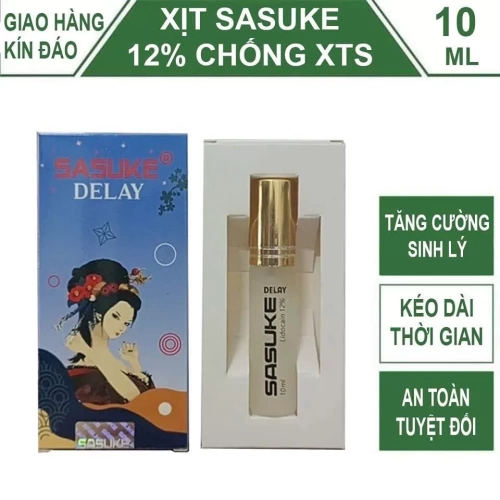 Xịt chống xuất tinh sớm Sasuke tăng cường sinh lý 10ml