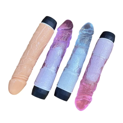 Dương vật giả giá rẻ siêu mềm 2 pin rung