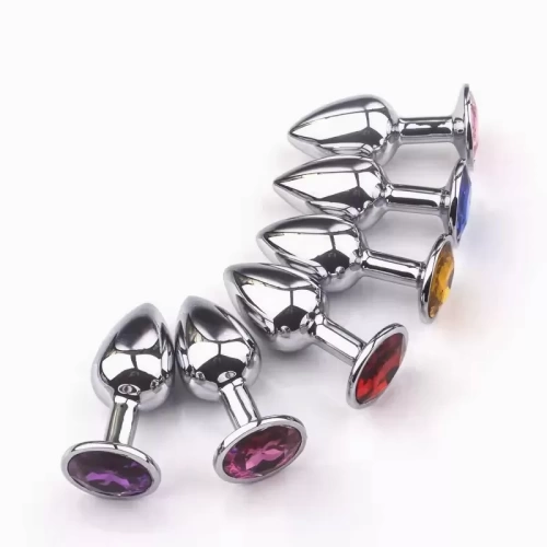 Kích Hậu Môn Kim Loại Gắn Đá size nhỏ