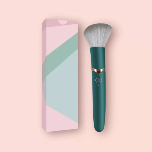 Máy massa điểm G rung 2 đầu ngụy trang hình cọ trang điểm