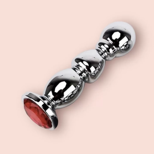 Dụng cụ kích thích hậu môn inox Libo