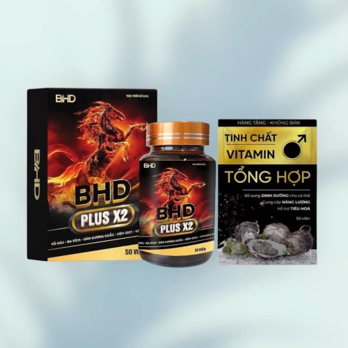 Bộ đôi Bổ Hoàn Dương Plus x 2 và Tinh chất vitamin tổng hợp tăng cường sinh lý