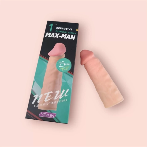 Bao cao su đôn dên Max Man tăng 2.5cm