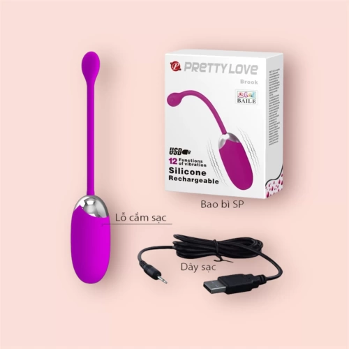 Trứng rung Pretty love Abner điều khiển bằng smartphone