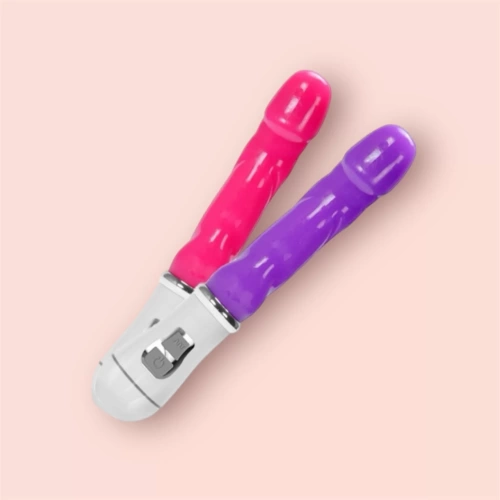 Dương vật giả silicon nhỏ gọn nhiều chế độ rung