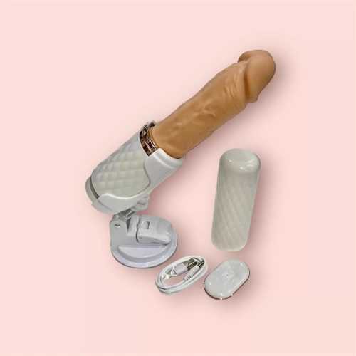 Dương có đế rung thụt phát nhiệt siêu mềm ngụy trang tinh tế