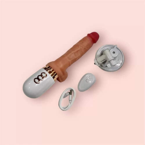 Dương đa năng rung thụt phát nhiệt điều khiển từ xa