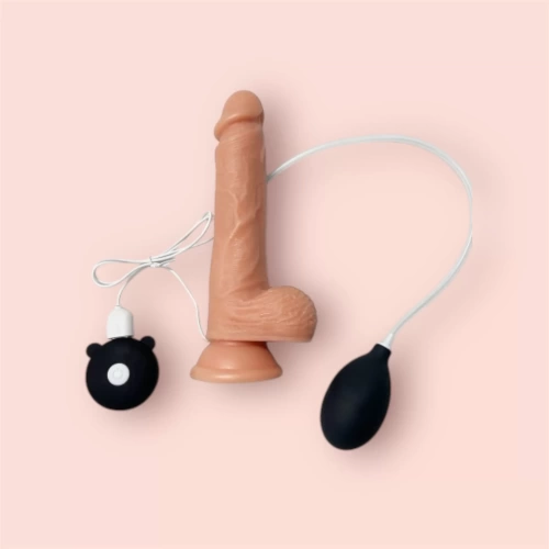 Dương vật giả rung xuất tinh