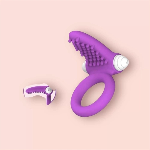 Vòng đeo dương vật rung lưỡi liếm