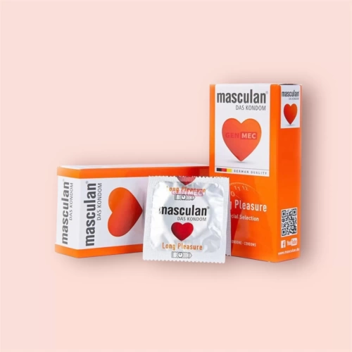 Bao cao su ấm nóng Masculan 10 bao