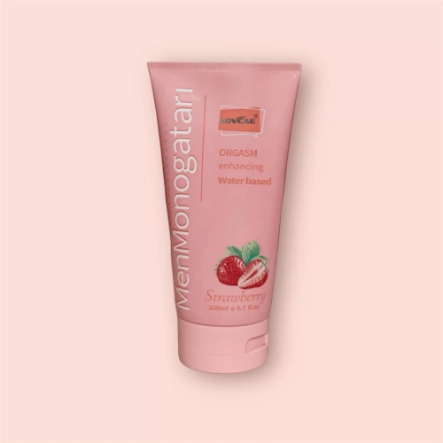 Gel bôi trơn MenMonogatari Hương Dâu 200ml